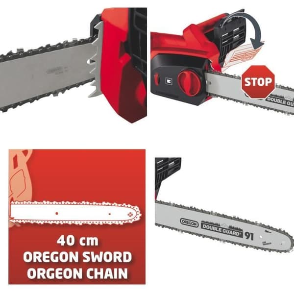 EINHELL - Elektrisk motorsåg GH-EC 2040