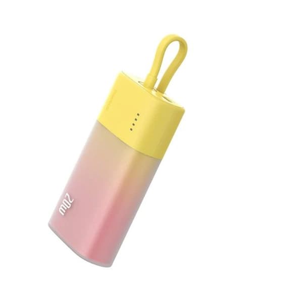 Powerbank Baseus Popsicle 5200mAh 20W Lightning/USB-C Gul/Rosa