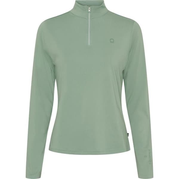 Ridsporttröja 1/2 zip dam Equipage Kolyma