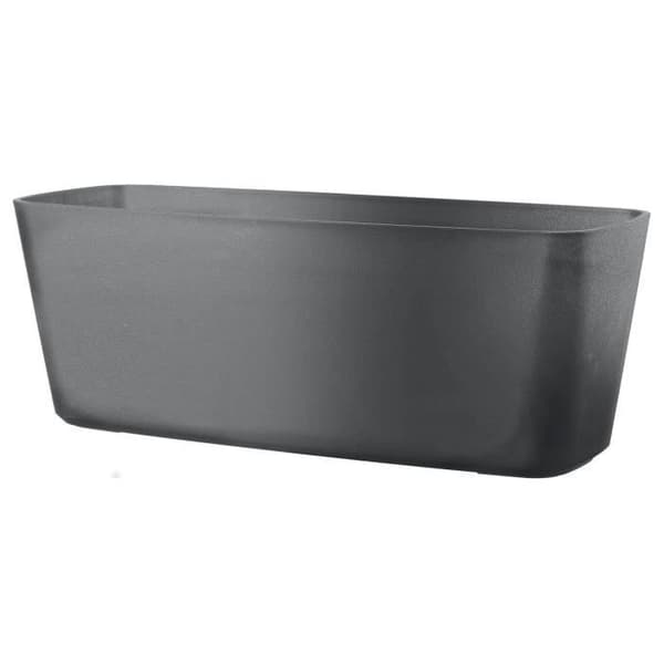 DEROMA Jardinière Origin - 59x22,6 cm - 18 L - Grå