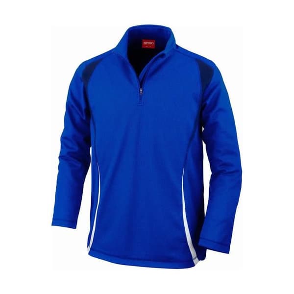 Maillot Spiro Trial - kunglig/blå/vit