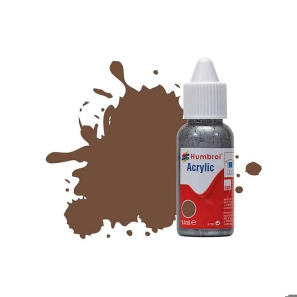 Målning N°98 Choklad - Matt : Akryl : 14 ml