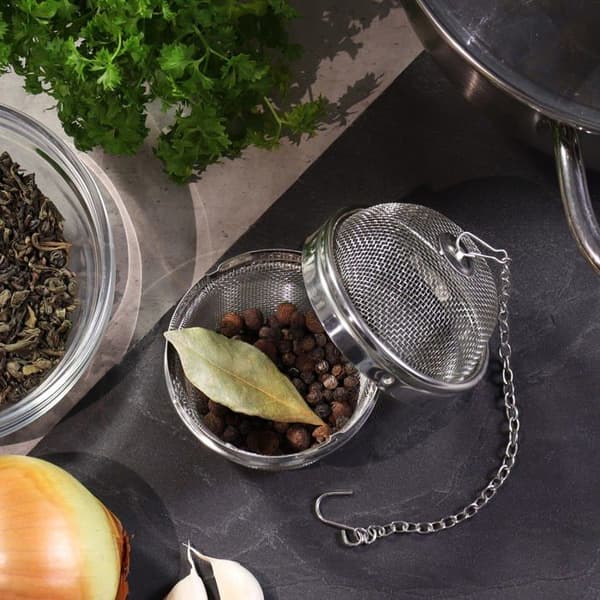 Teinfuser - COM-FOUR - CF0918 - Rostfritt stål - Återanvändbar - 4 delar
