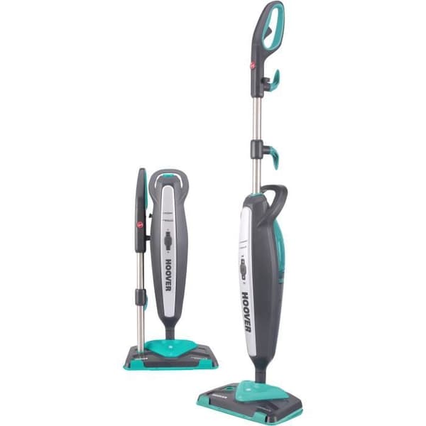 HOOVER Cap1700D ångtvätt, kraftfull 1700W, snabb 30s uppvärmning, 25 min autonomi, rektangulär + triangulär borste