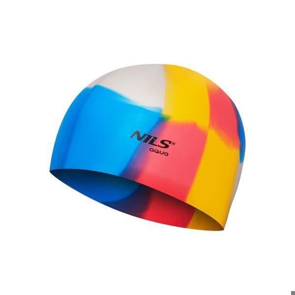 Badmössa - NILS AQUA - NQC M10 - 100% silikon - Bekväm - Hydrodynamisk