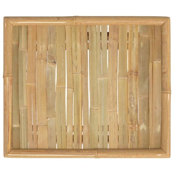 vidaXL Trädgårdsbord 65x55x30 cm Bambu 362282