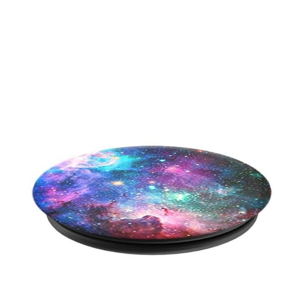 Pop Grip - PopSockets - Gen 2 - Blå Nebula - Utbyttbar - Trådlös laddning