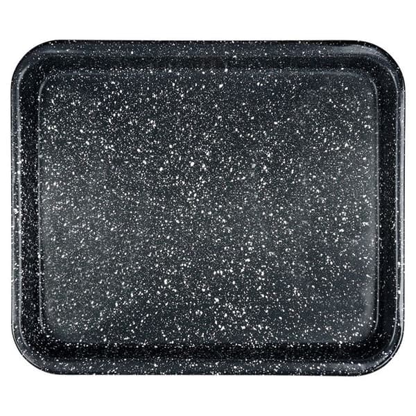 Rektangulär ugnsform granit - ORION - 4L - 39,5x33,5 cm - Non-stick granit - Svart - Ugnskompatibel