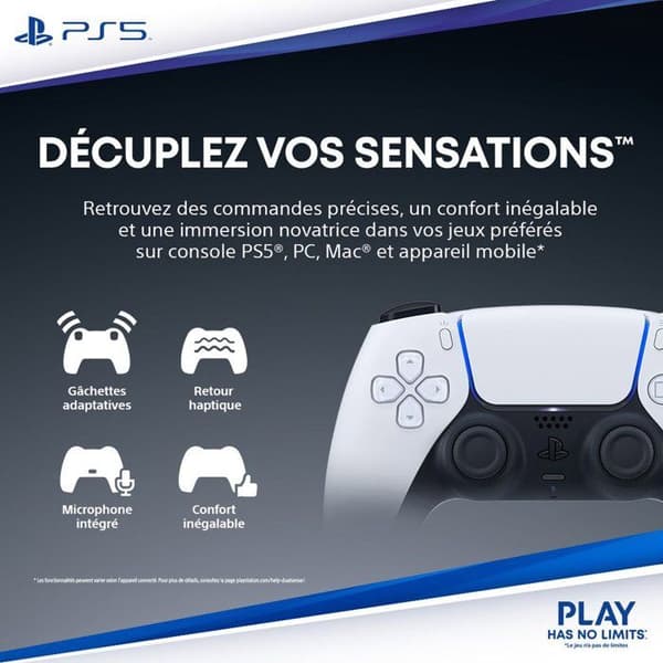 Trådlös DualSense®-kontroll - Grey Camo I PS5 och PC