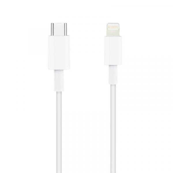 USB-kabel - Nanocable - 10.10.0600 - 0,5 m - Lightning - USB C - Vit