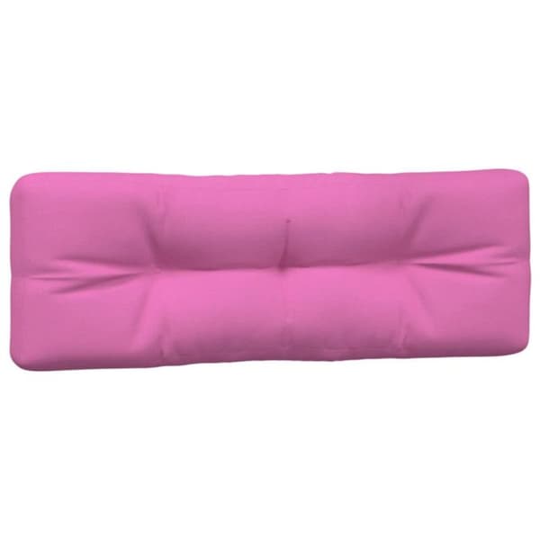 vidaXL Pallkuddar 2 st Rosa Tyg 360753