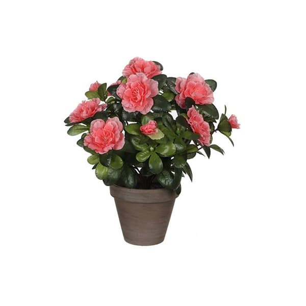 MICA Dekorationer Blommor, Azalea, Orange - 950331