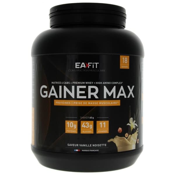 Eafit Gainer Max Vanilj Hasselnöt 1,1 kg
