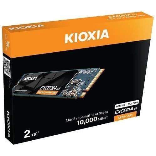 KIOXIA - EXCERIA G3 - Intern hårddisk - 2 To - SSD NVMe 2.0c