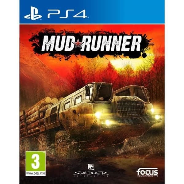 Spintires: MudRunner PS4-spel