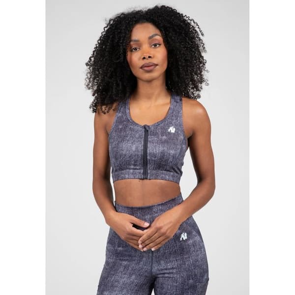 Gorilla Wear Camilla zip-front bh för kvinnor