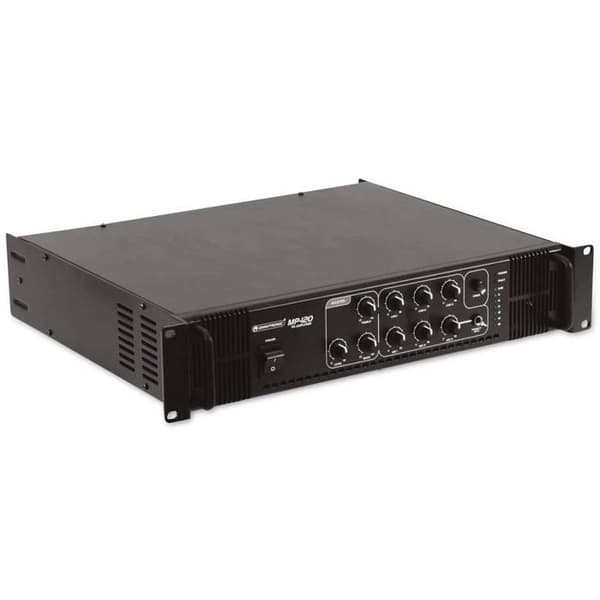 Omnitronic MP-120 ELA förstärkare svart