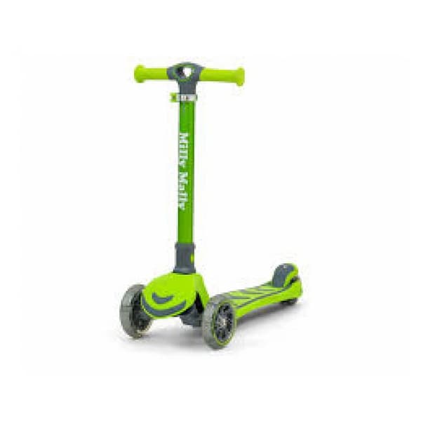 Trottinette - Milly Mally - Boogie - 3 hjul - Fällbar - LED