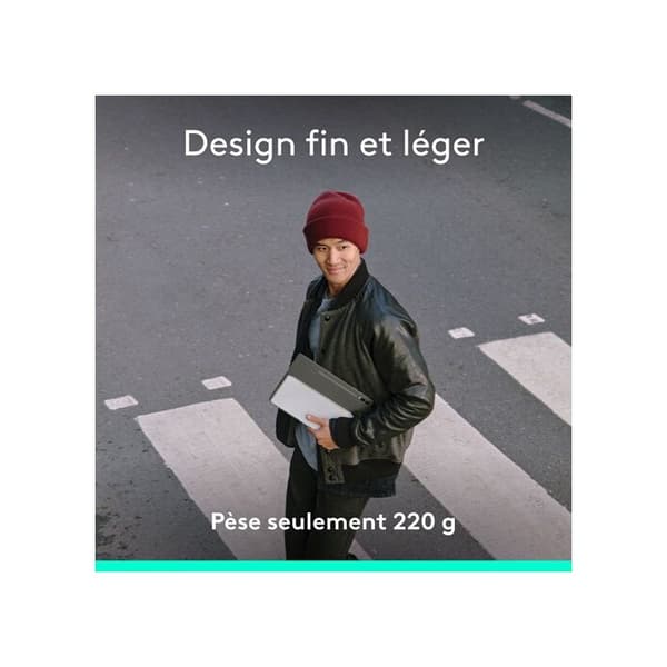 Logitech Keys-To-Go 2 AZERTY bärbart tangentbord