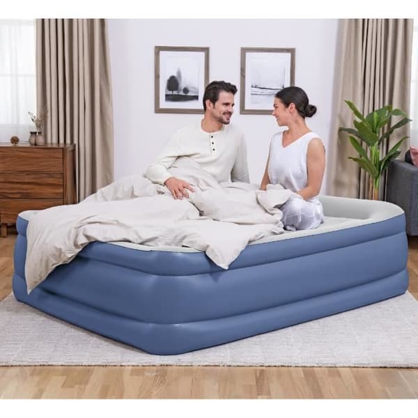 Luftsäng - Bestway - Tritech - 2 Platser - 203x152x56 cm - Stöder upp till 300 Kg