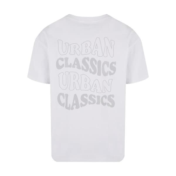 T-shirt oversize Urban Classics Weavy Logo Heavy