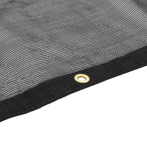 vidaXL HDPE Container Net 3,5 x 6 m Svart 145001