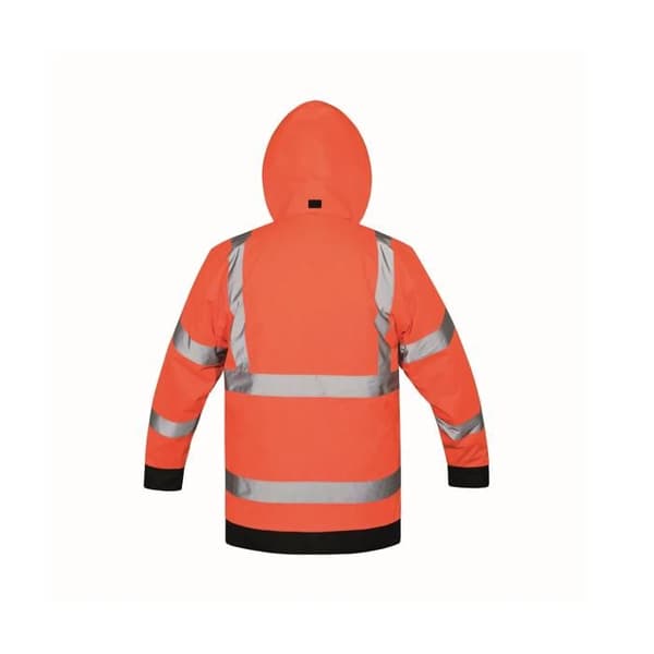 Högsynlighetsparka Korntex - orange