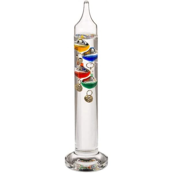 Galileo termometer för inomhusbruk 18 cm