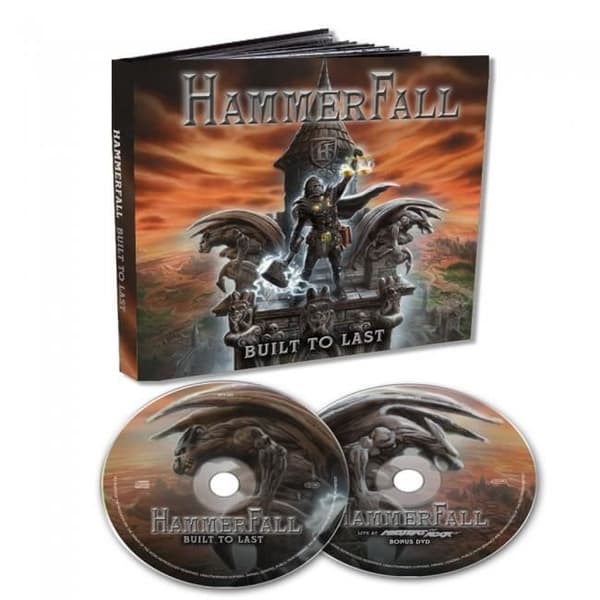 HammerFall - Byggd för att hålla - CD + DVD digibok - Napalm Distrib.