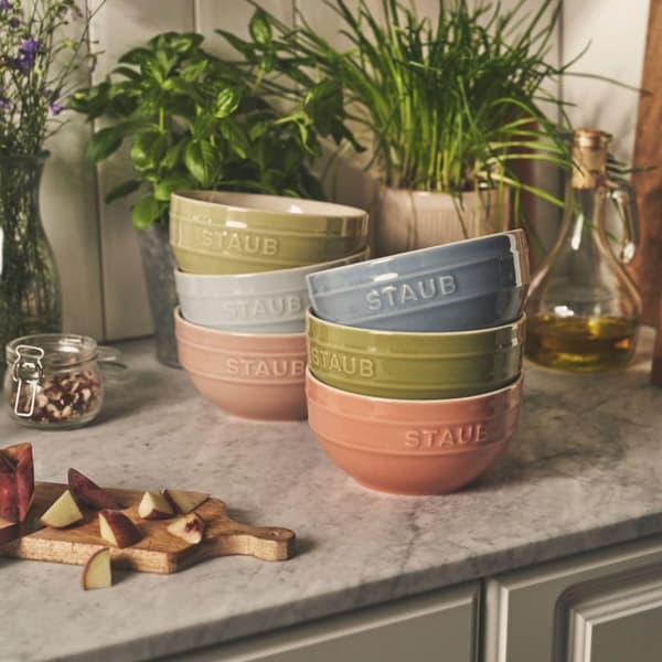 Set med macaronskålar 14 cm / 6-delar