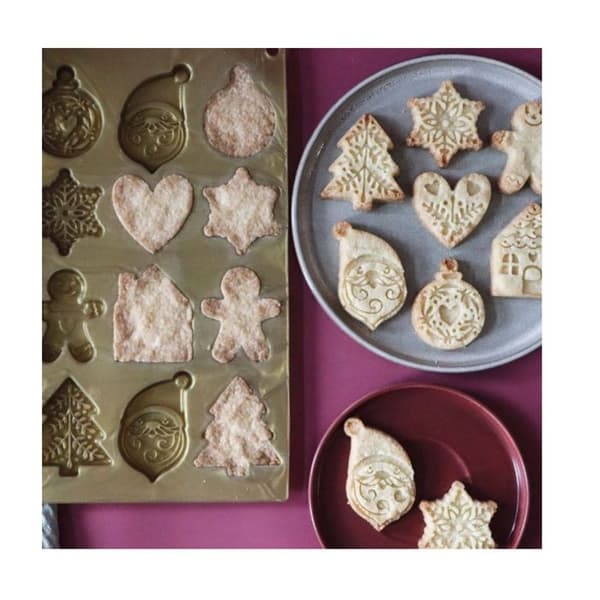 Scrapcooking Silikonform för julsnittar - 2987