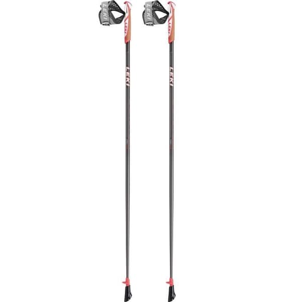 Vandringsstavar - Leki - Flash Carbon - 125 cm - Lätt vikt - Trigger Shark 2.0-system