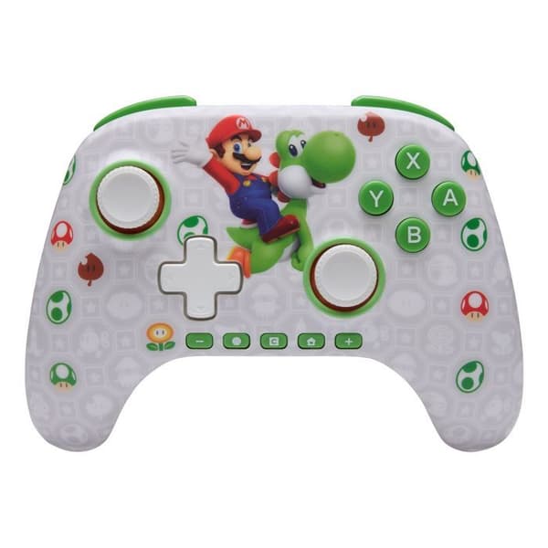 Trådlös Manette Powera Mario & Yoshi-Tillbehör-SWITCH 2