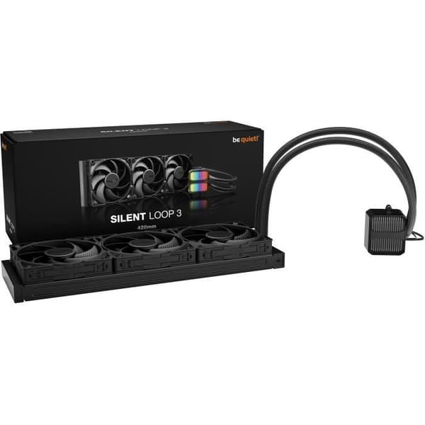 Vattenskåp - BE QUIET! - Silent Loop 3 - 420 mm - ARGB - Prestanda och Estetik