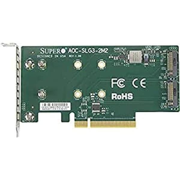 Supermicro AOC-SLG3-2M2 Servertillbehör