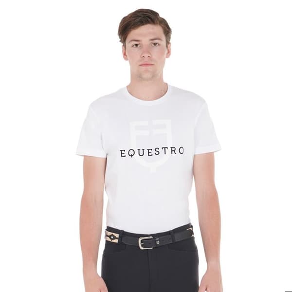 Läderbälte dam Equestro Southwest Mönster