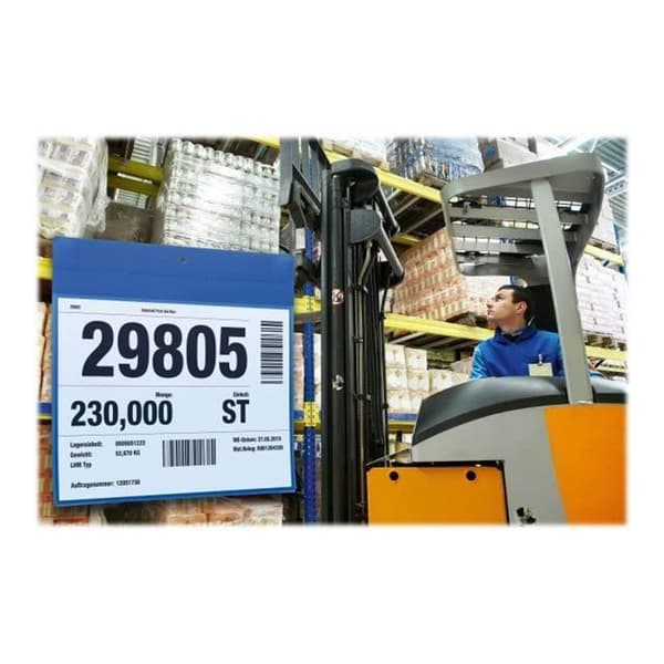 Porte-document A4 - DURABLE - Magnetisk - Mörkblå - Pack om 10 - Blandat