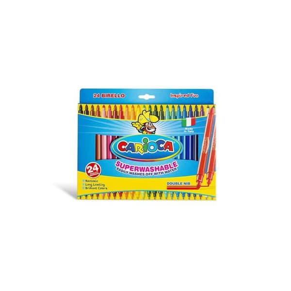 Sudd - Carioca - Birello - 24 suddar - Supersprutbara - 2 spetsar 2,5mm och 5mm
