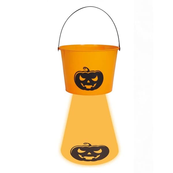 Ljusande godiskorg pumpa orange - Orange