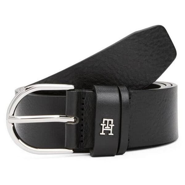 Svart bälte dam Tommy Hilfiger Effortless [697c95e2ae49c]