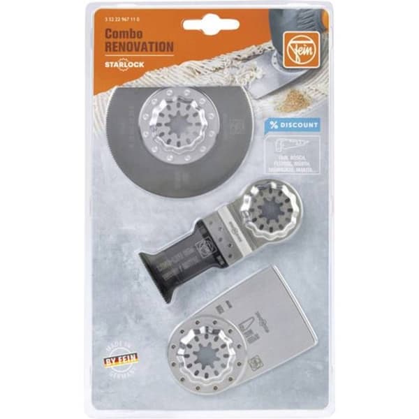 FEIN Starlock Renoveringssågblad Combo Pack - 35222967110
