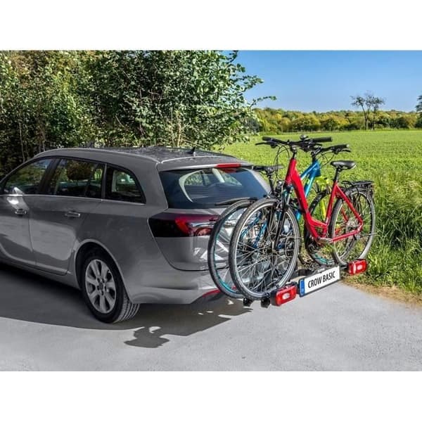 EUFAB Crow Basic cykelhållare - 2 cyklar (kompatibel med elcykel)