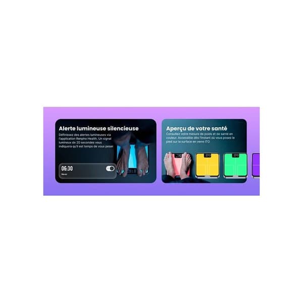 Enhetsvåg Renpho Elis Chroma A017 - Bluetooth - Vit