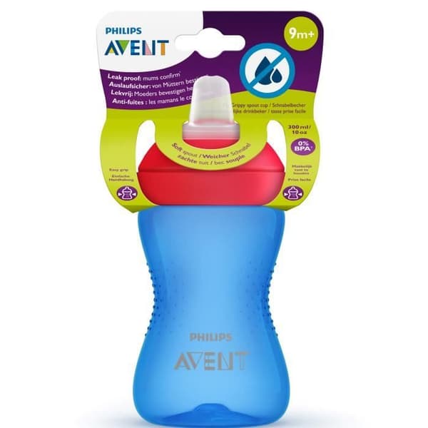 PHILIPS AVENT SCF802/01 Blå mjuk pipkopp - 300ml