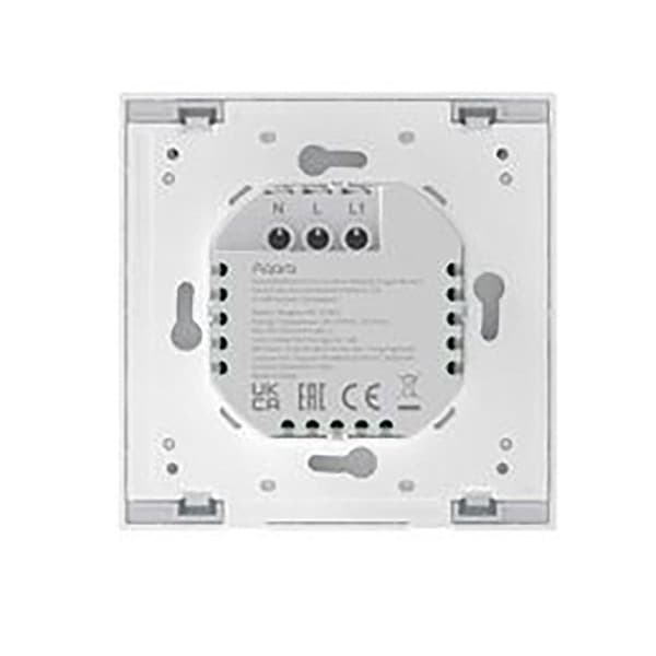 Väggmonterad Ansluten Strömbrytare - AQARA - H1 EU - Zigbee 3.0 - Grå - Neutral