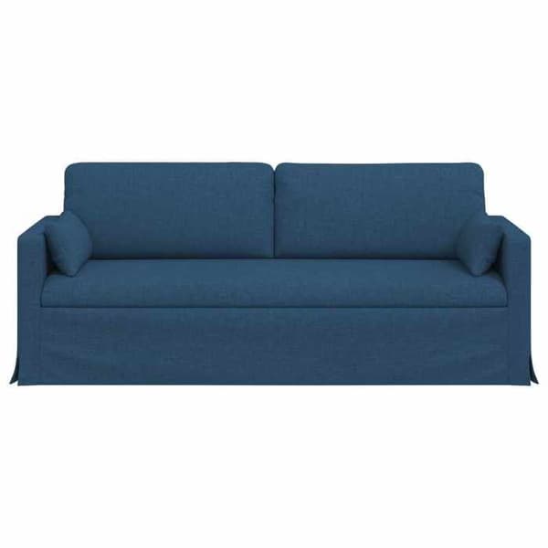 Soffa - VIDAXL - 180 cm - Blå - Metallram - Ergonomisk och modulär