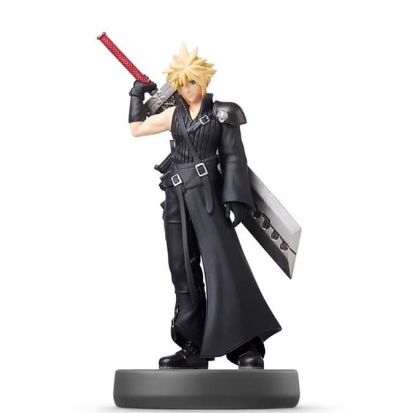 Amiibo Figure - Cloud (Spelare 2) N°58 • Super Smash Bros. Collection