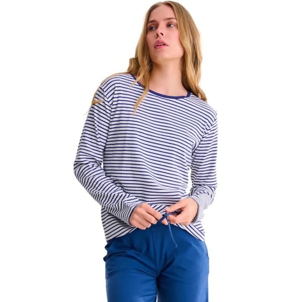 Pyjamas dam Lisca Infinity - blå
