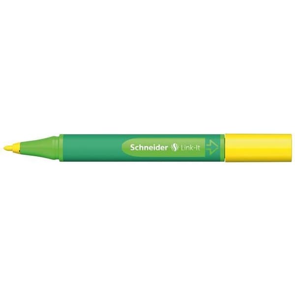 Schneider Link-It tuschpenna 1,0 mm 8,5 cm gul