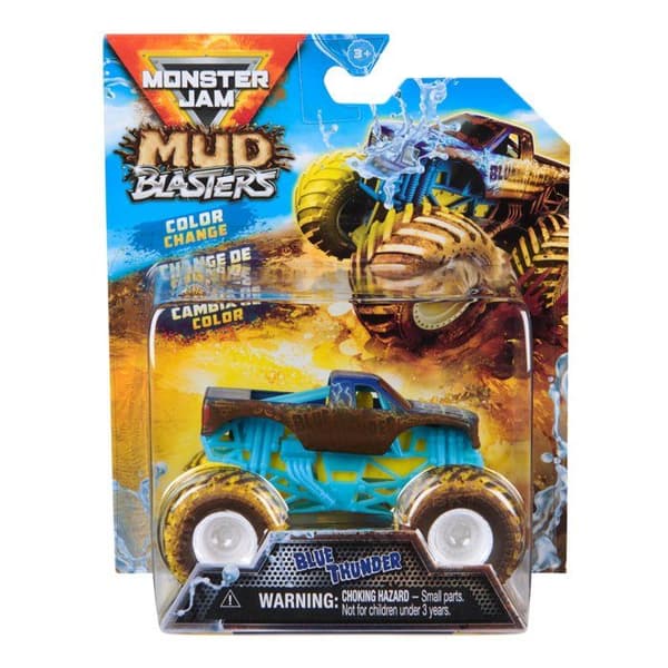 Spin Master monstertruck Blue Thunder 1:64 - Monster Jam Mud Blasters
